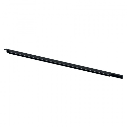 Ручка-профиль накладная L.496мм, отделка черный бархат (матовый)