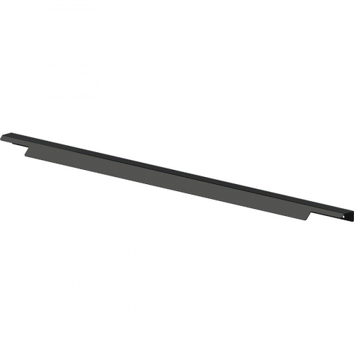 Ручка-профиль накладная L.796мм, отделка черный бархат (матовый)