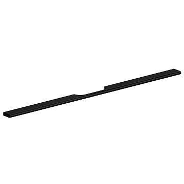 Ручка-скоба 160-640мм, отделка черный матовый (покраска)