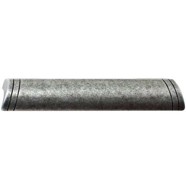 Ручка-скоба 128-096мм, отделка железо античное чёрное