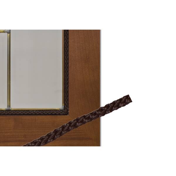 Верёвка для крепления витражей, d.8мм, цвет коричневый, в бухтах