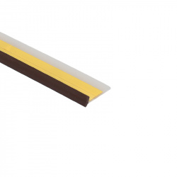 Уплотнитель самоклеящийся L=5000 мм, для стеновых панелей и столешниц, цвет коричневый