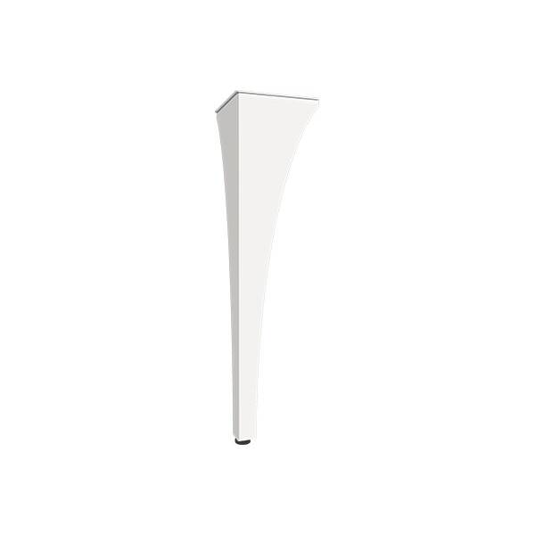 Нога для стола Флоренция, h.720, отделка белый бархат (матовый)
