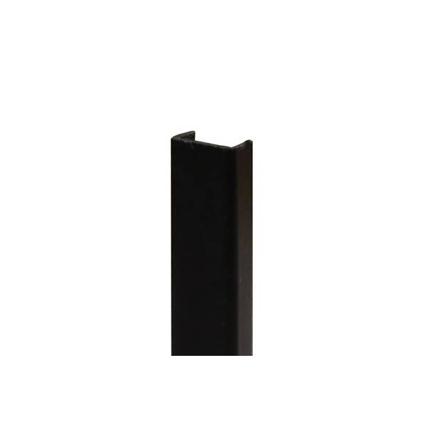 ГП. 0330 Торцевая заглушка для цоколя Н.150, черный глянец