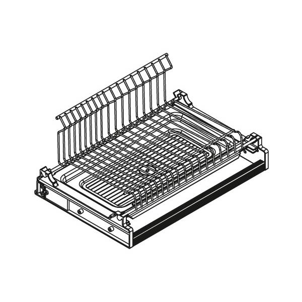 Поддон под сушку для посуды в шкаф