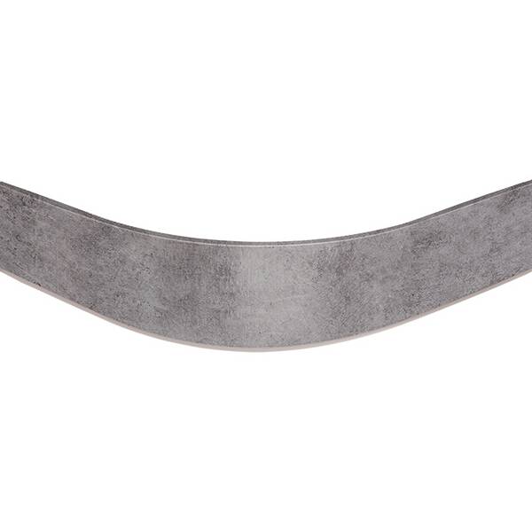 ГП. 0217 Закругление универсальное для цоколя ПВХ Н.150, бетон светло-серый