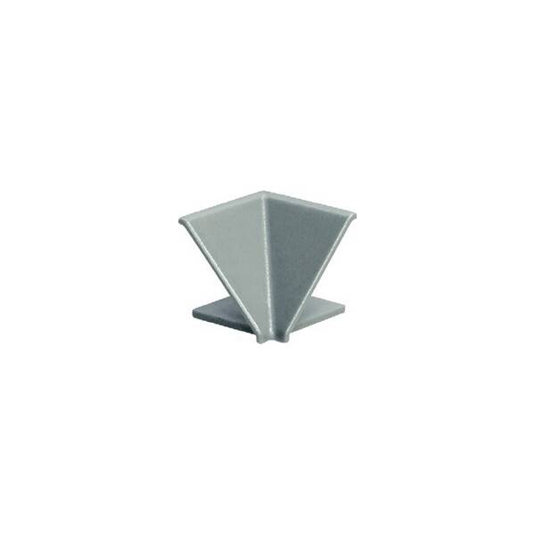 Угол   90" внутренний для треугольного бортика M3460, цвет под алюминий 