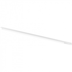 Ручка-профиль накладная L.796мм, отделка белый бархат (матовый)