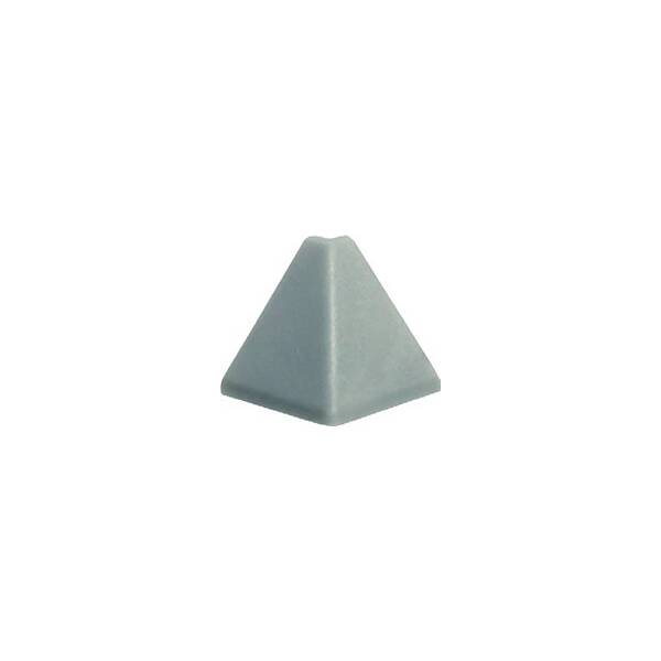 Угол   90" внешний для треугольного бортика M3460, цвет под алюминий 