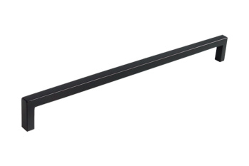 Ручка-скоба 320 мм, отделка черный бархат (матовый) RS.MR.320.9005