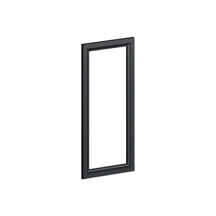 МИЛАН Фасад рамочный 956х446 под стекло, отделка черная (покраска)
