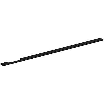Ручка-скоба 160-800мм, отделка черный матовый (покраска)