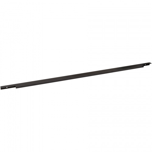 Ручка-профиль накладная L.896мм, отделка черный шлифованный (анодировка)