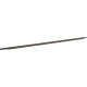 Ручка-профиль накладная L.1196мм, отделка черный шлифованный (анодировка)