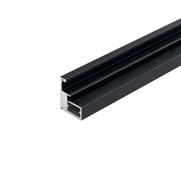 Neapol 270 Профиль рамочный вертикальный с ручкой, L=3100 мм, отделка черный шлифованный (анодировка)