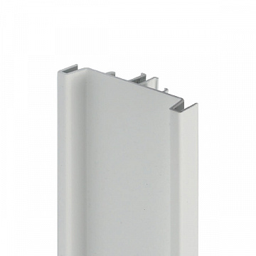 Gola Профиль вертикальный промежуточный SNAP ON, для 18мм ДСП, L=4500мм, отделка белая