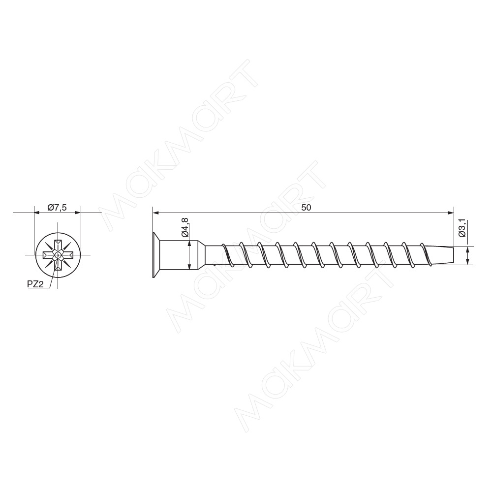 DIN 7993 Кольца стопорные пружинные