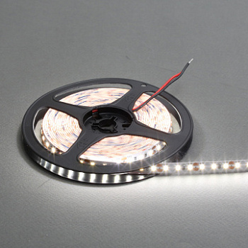 Лента светодиодная SMD2835, 120 LED/м, 13,5Вт/м,12В, CRI95,1142Лм./м 5000х8 мм, IP 20, 5000К (pure white)