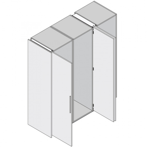 Concepta 40 Комплект фурнитуры для 1-ой двери (40кг/Н1851-2500мм)