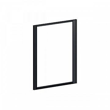 Matrix Фасад рамочный 716х596 под стекло, отделка черная (покраска)