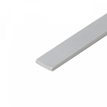 Алюминиевая пластина для  LED ленты 0210, L=3000 мм, отделка алюминий (анодировка)
