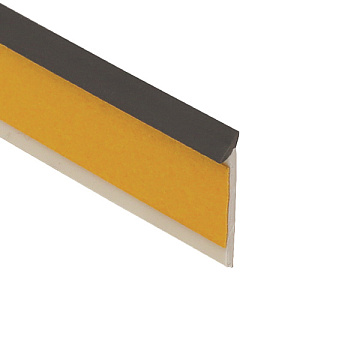 Clear Line Уплотнитель самоклеящийся L=5000 мм, для стеновых панелей и столешниц, цвет черный