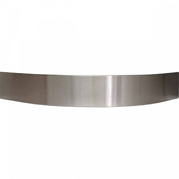 Закругление для цоколя ПВХ Н.120, R.354, под шлифованную нержавеющую сталь
