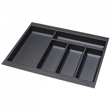 SKY Ёмкость в базу 600 (423х526) для столовых приборов, цвет черный матовый