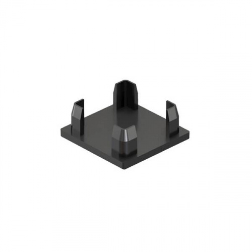 Cadro Комплект заглушек для базового профиля (2 шт.), цвет черный