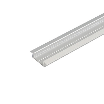 Профиль 2206Е для LED подсветки врезной, L=2000 мм, отделка алюминий (анодировка)