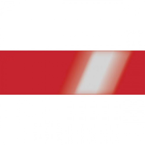 Кромка в БОБИНЕ PVC 0.8, Красный глянец LD0487, с защитной плёнкой