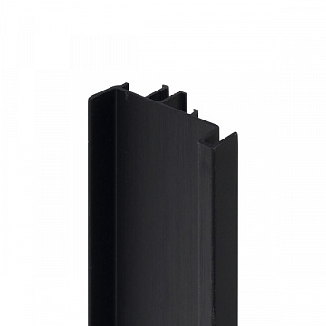 Gola Профиль вертикальный боковой SNAP ON, для 16мм ДСП, L=4500мм, отделка черный шлифованный