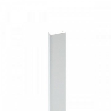 ГП. 0419 Торцевая заглушка для цоколя Н.150, белый (под покраску)