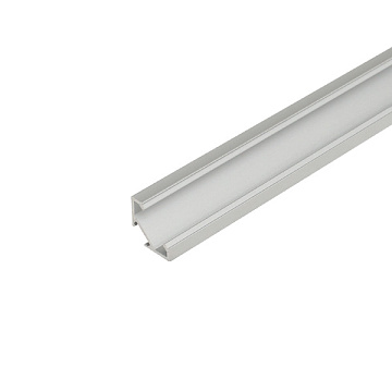 Профиль 1616LG для LED подсветки накладной, L=3000 мм, отделка алюминий (анодировка)