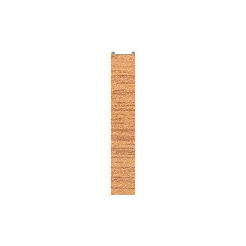 1545 Торцевая заглушка для цоколя ПВХ, L=4000, орех Триесте