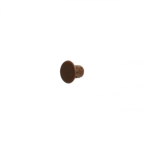 Заглушка декоративная d.5мм, цвет коричневый (за 100 штук)