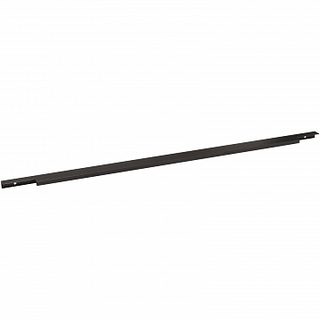 Ручка-профиль накладная L.796мм, отделка черный шлифованный (анодировка)
