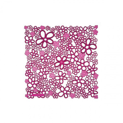Комплект декоративных панелей VALE  254х254мм (6 штук), отделка розовая
