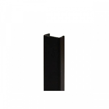ГП. 0330 Торцевая заглушка для цоколя Н.150, черный глянец