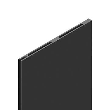 Calypso Вертикальный профиль L=3900 мм, отделка черный шлифованный (анодировка)