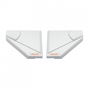 Комплект декоративных крышек EVOLIFT swing, цвет белый (левая/правая + 2 заглушки с логотипом SALICE)