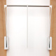 Лифт для одежды, отделка белая + хром глянец