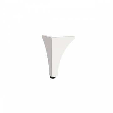 Ножка декоративная Флоренция, h.250, отделка белый бархат (матовый)