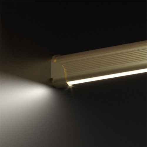 Профиль-штанга 1530 для LED подсветки, L=2000 мм, отделка золото (анодировка)